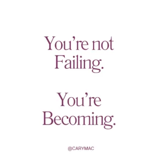 You’re not failing. You’re becoming.
It might feel messy right now.
Uncertain.
Exhausting.
But growth often looks like that — not like polished success, but like showing up anyway.
Like holding your breath through the hard moments and still choosing to breathe again.
You’re not behind. You’re not broken.
You’re becoming.

What if you gave yourself permission to trust that?

If this resonates… I’d love to know — where in your life are you learning to become right now? Drop a word or a heart in the comments if you’re in the middle of the becoming, too.
.
.
.
.

#YoureNotFailing #BecomingNotBroken #GentleGrowth #TrustTheProcess #SilentSufferer #HealingInProgress #WomenWhoFeelDeeply #CoreVoice #VoiceCoaching #EmotionalHealing #SensitiveNotWeak