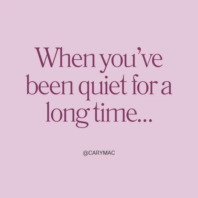 When you’re used to hiding your voice, speaking up can feel like a shockwave to those around you. 
But remember: YOUR VOICE MATTERS!!

Embrace the change, even if it feels uncomfortable at first. Growth can be scary, but it’s also powerful. 

I’m stepping into my truth, and I hope you’ll join me on this journey of authenticity. 💫

Tag someone who needs to hear this.